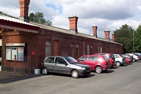 Heath Town station site track
