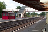Heath Town station site buffer stop