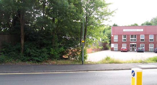 Coombes Holloway halt site, Coombes Road