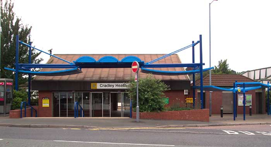 Cradely Heath station building