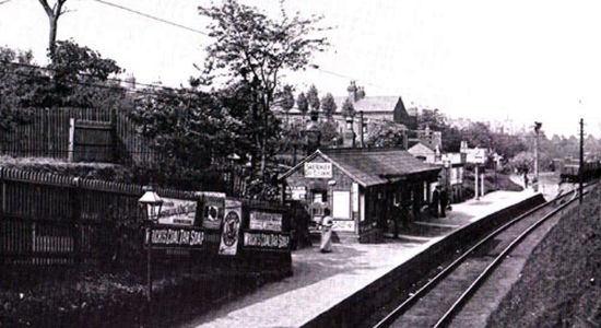 Hagley Road station 1913