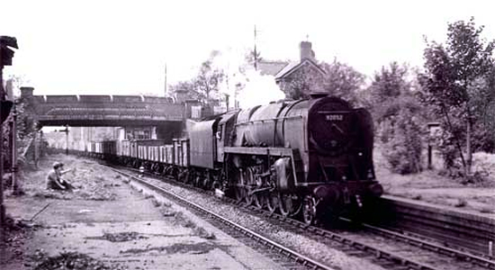 Hazelwell station 1961 (M. Mensing)