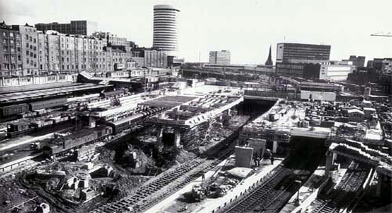 New Street rebuilding, 1965 (British Rail)
