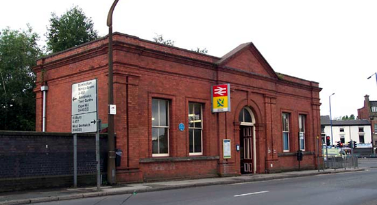 Smethwick Rolfe Street station booking office