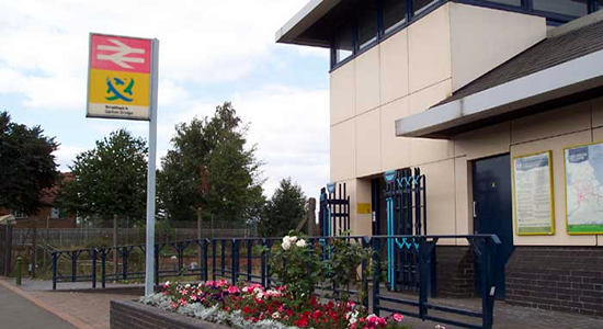 Smethwick Galton Bridge station booking hall