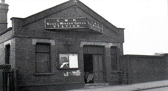 Soho & Winson Green station 1964 (Ron Moss)