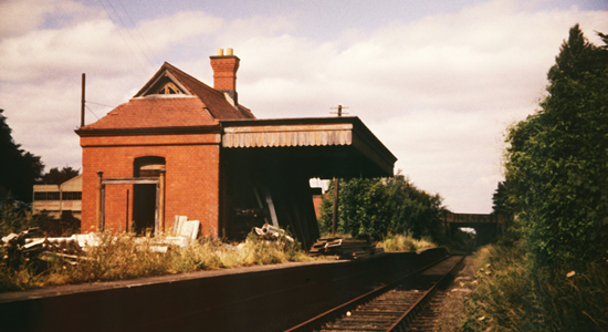 Tettenhall station 1967 (David Bathurst)