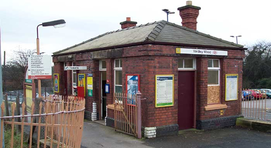 Yardley Wood station booking office