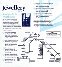 Jewellery Line leaflet