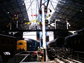semaphore signal gantry