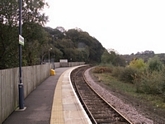 Ambergate station platform