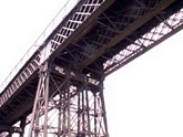 Bennerley Viaduct trestle supports