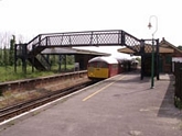 Brading station footbridge