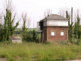 Brading station disused signal box