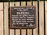 LMS notice on Derby platform