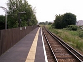 The view towards Shanklin station from Lake station