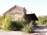 Matlock station goods shed roadside