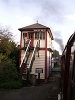 Darley Dale station signal box