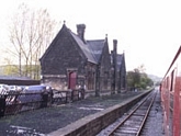 Darley Dale station down platform waiting rooms