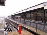 Ryde Pier station Platform 2 buffer stop