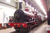 Kirtley 2-4-0 No.158A in the museum