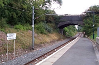 Alvechurch station Towards Barnt Green