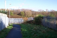 Baptist End Halt site from Round Street
