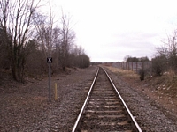 Trackbed looking towards Stratford