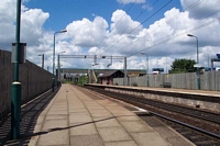 Bescot Stadium station from Walsall platform