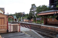 Bewdley station island platform from footbridge