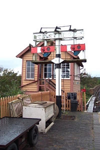 Signal box &smp; semaphore signal array