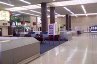 Birmingham International station waiting lounge and concourse