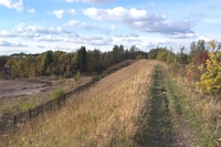 Embankment looking towards station site