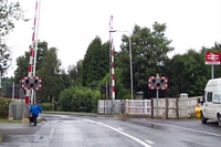 Blackdown station, Mill Lane level crossing