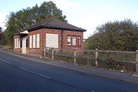 Blowers Green station booking hall, New Road