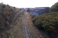 Trackbed towards Hart Hill from New Road
