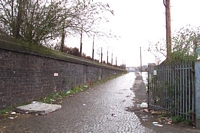 Drive up to the cattle station, Upper Trinity St