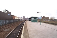 Along platform towards Moor Street