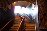 Staircase to platform from Coventry Road