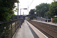 Bournville station Redditch platform towards Kings Norton
