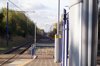 Bradley Lane Midland Metro stop entrance