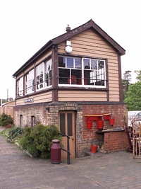 Bridgnorth station signal box