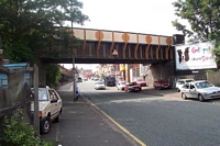 From Brighton Road towards Moseley
