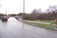 Bromley Halt entrance from Bromley Lane
