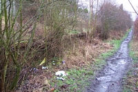 Bromley Halt Wombourne platform