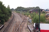 Looking away from Lickey incline