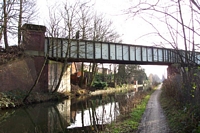 Cadbury Railway bridge