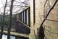 Railway bridge to Cadburys
