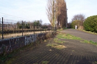 Cadbury wharf remains