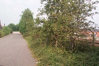 Camp Hill goods station track towards City